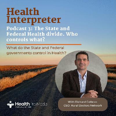 The State and Federal Health divide. Who controls what? The State and Federal Health divide. Who controls what?