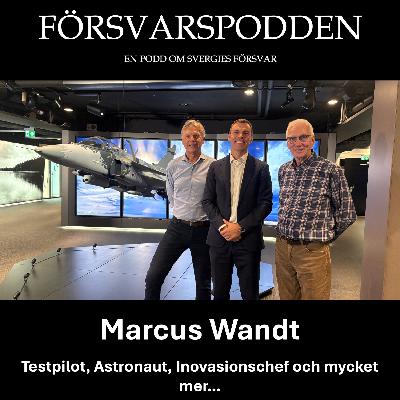 Marcus Wandt - testpilot, astronaut och numera i koncernledningen på SAAB Marcus Wandt - testpilot, astronaut och numera i koncernledningen på SAAB