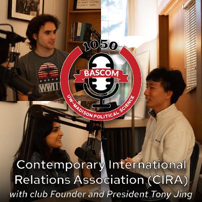 Contemporary International Relations Association with club Founder and President Tony Jing Contemporary International Relations Association with club Founder and President Tony Jing