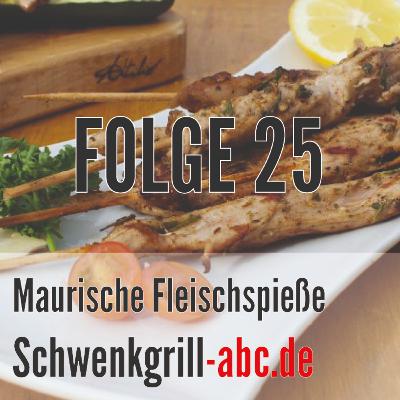 Maurische Fleischspieße vom Grill: Rezept - Folge 24