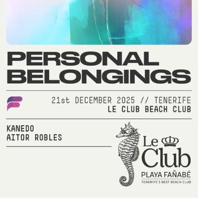 Personal Belongings Showcase 2025 - Kanedo + Aitor Robles Live @Le Club Tenerife Personal Belongings Showcase 2025 - Kanedo + Aitor Robles Live @Le Club Tenerife