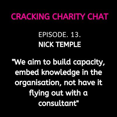 Cracking Charity Chat. Ep. 13. Nick Temple, SIB
