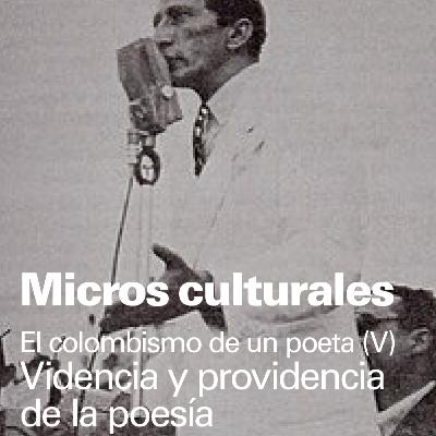 Micro cultural "El colombismo de un poeta (V). Videncia y providencia de la poesía"