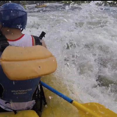 Travel adventures! White water rafting!