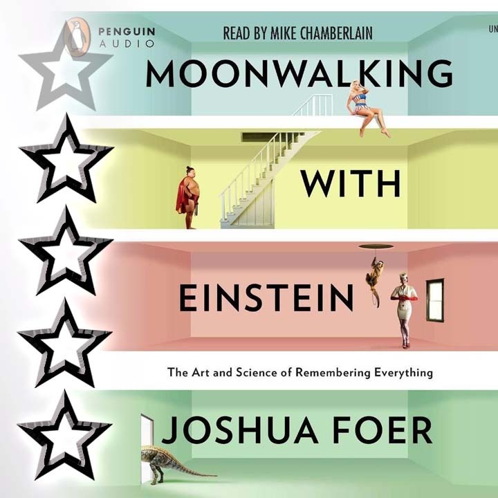 "Even average memories are remarkably powerful if used properly” ⭐⭐⭐⭐ Book Review of "Moonwalking with Einstein"