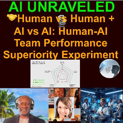 🤝 Human-AI Team Performance Superiority Experiment: The Cybernetic Mandate for Breakthrough Performance in the Enterprise