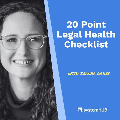 20 Point Legal Health Checklist with Joanna Oakey