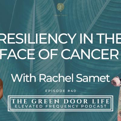 Resiliency In The Face of Cancer with Rachel Samet Resiliency In The Face of Cancer with Rachel Samet