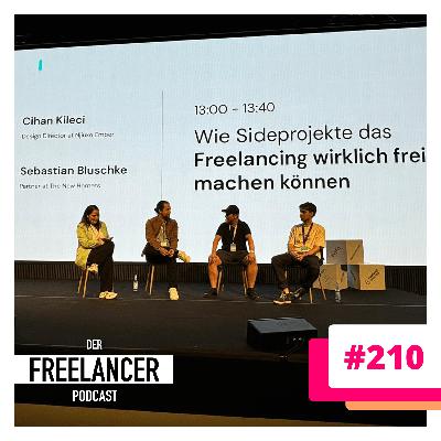 Wie Sideprojekte das Freelancing wirklich frei machen können - Paneldiskussion