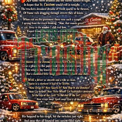 Twas the night before mini trucker Christmas