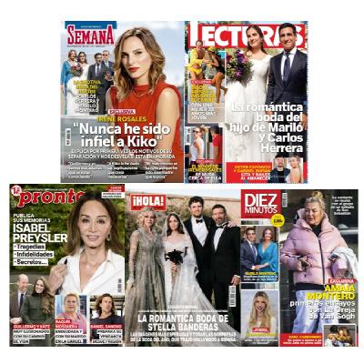 RICAS e FAMOSAS, repaso ás portadas das revistas do corazón 22-10-2025