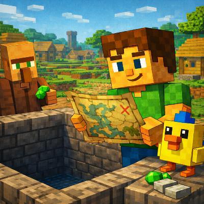 Chapter 34 – What Was Left in the Well (Bedtime Story for Kids)| Karlik’s Minecraft Stories