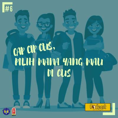 CAP CIP CUS, pilih mana yang mau di Cus