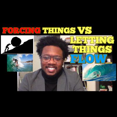 Stop Forcing Things & Go With The Flow | Instagram Posts Explained Stop Forcing Things & Go With The Flow | Instagram Posts Explained