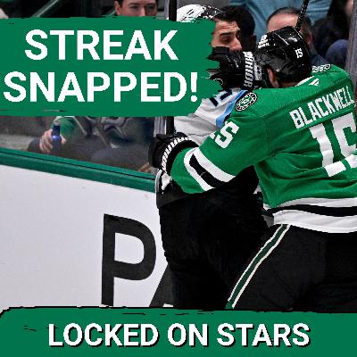 Dallas Stars 15-Game Point Streak Ends in 6-3 Defeat to Utah - Vanecek Stifles Stars Offense Dallas Stars 15-Game Point Streak Ends in 6-3 Defeat to Utah - Vanecek Stifles Stars Offense