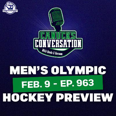Feb. 9: Men's Olympic Hockey Preview  (ep. 963)