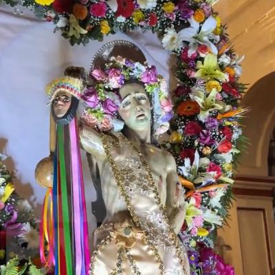 El santo de las flechas y el guerrero ancestral