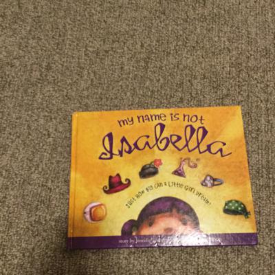 My name is not Isabella