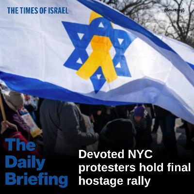 Devoted NYC protesters hold final hostage rally