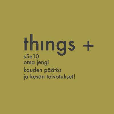 Kauden päätös, oma jengi ja kesän toivotukset1 (s05 e10) Kauden päätös, oma jengi ja kesän toivotukset1 (s05 e10)