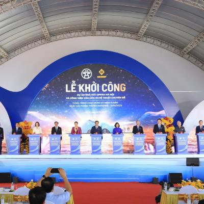 Tin trong nước - Khởi công Nhà hát Opera Hà Nội và Công viên văn hoá nghệ thuật chuyên đề