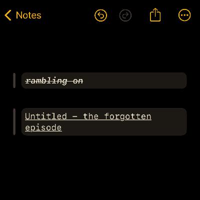 Untilted - the forgotten episode