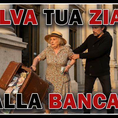 Come convinco un parente a portare via tutti i soldi investiti in banca?