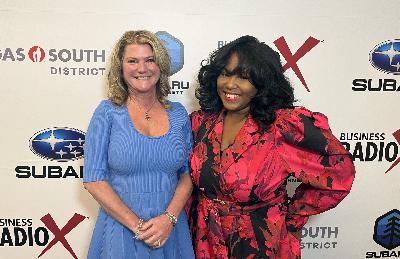 Stacy Fotos with The Happy Dog Hotel and Tamala Baldwin with Becoming Love Project