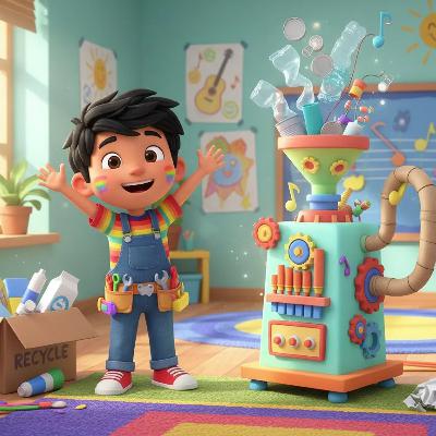 Leo's Terrific Trash-to-Tune Machine! - By StoryBee Tales - Bedtime Stories for Kids Leo's Terrific Trash-to-Tune Machine! - By StoryBee Tales - Bedtime Stories for Kids