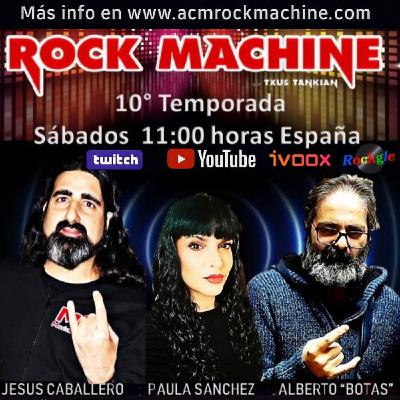 Rock Machine 10x5 | Paradise Lost, Eleuveite, Indenakin, Doctor Distorsión Rock Machine 10x5 | Paradise Lost, Eleuveite, Indenakin, Doctor Distorsión