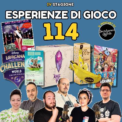 Ep 114 - Dice Forge; Bananagrams; One piece Nakama; Ark nova map 2