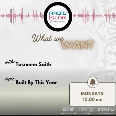 What We Want - Build By This Year