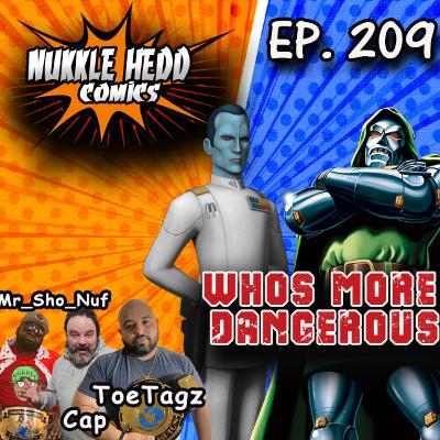 NuKKle HeDD Comics Issue 209- Grand Admiral Thrawn Vs Dr Doom #DCcomics #marvelcomics #mcu