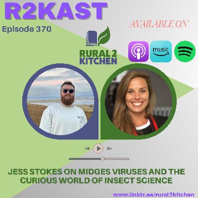 R2Kast 370 - Jess Stokes on midges viruses and the curious world of insect science