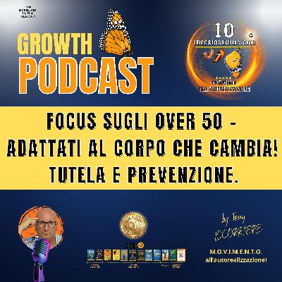 OVER 50 - ADATTATI AL CORPO CHE CAMBIA! TUTELA E PREVENZIONE. OVER 50 - ADATTATI AL CORPO CHE CAMBIA! TUTELA E PREVENZIONE.