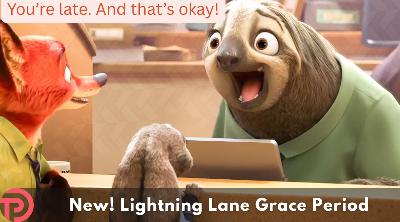 New! Custom Lightning Lane “Grace Period” for Touring Plans