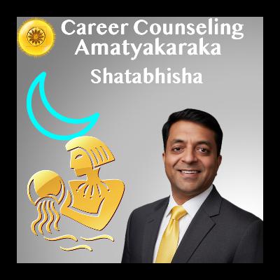 Moon as Amatyakaraka in Shatabhisha (Aquarius) Moon as Amatyakaraka in Shatabhisha (Aquarius)