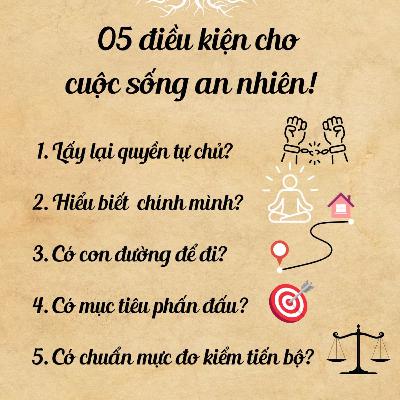 5 điều kiện cho hạnh phúc viên mãn.