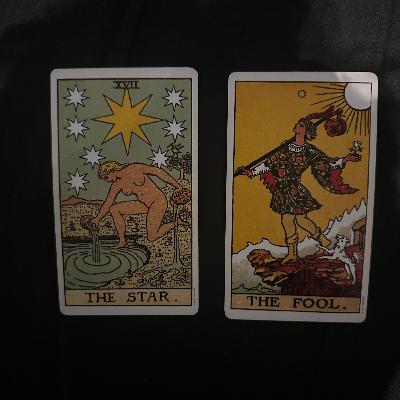 Daily card reading ~ Tarot ~ The Star & The Fool