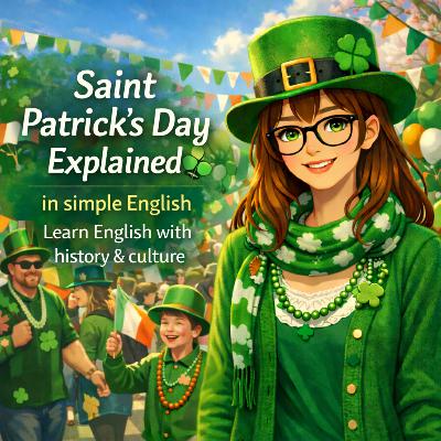 Saint Patrick’s Day Explained in Simple English ☘️ Learn English With History & Culture🎧特別な日を説明する簡単な英語