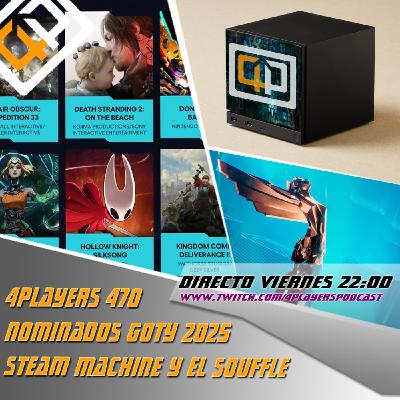 4Players 470 nominados goty 2025 steam machine y el souffle