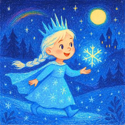 ☃️Frozen Story of The Snow Queen 💤Bedtime Story for Toddler 🎵Sleep with Relaxing Lullabies