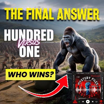 100 Men vs Gorilla — 1000 simulations - AI Solves It (Told Like a Movie)