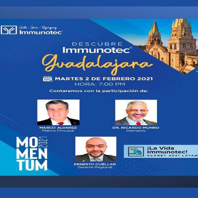 Descubre Immunotec Con el Dr. Ricardo Munro , Ernesto Cuéllar y el Platino Principal Marco Álvarez