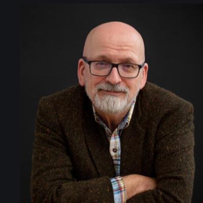 X - RAE WITH ICONIC IRISH AUTHOR RODDY DOYLE