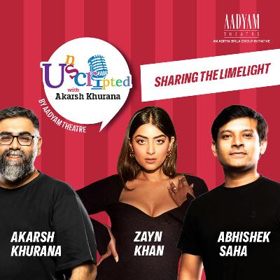 Sharing the limelight ft. Zayn Khan & Abhishek Saha