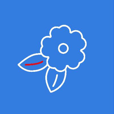 Bernsteinreiter und Rhododendron-Blüte in Graal-Müritz