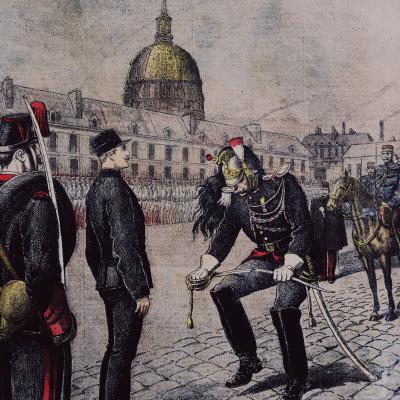 La dégradation du capitaine Dreyfus