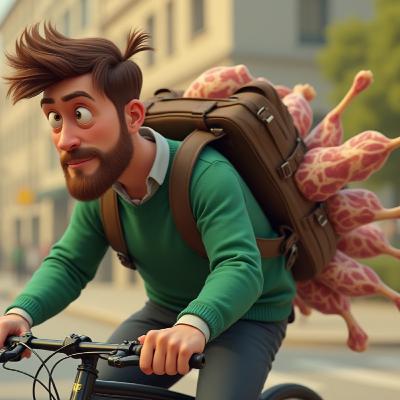 Cycling Hams Across the Border