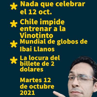 Nada que celebrar el 12 Oct / Chile impide entrenar a La Vinotinto 🍷⚽️ mundial de Globos de Ibai 🎈 El Caso Hartung 😱👻🎬